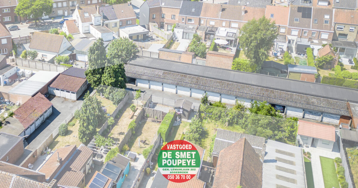 21 garages te koop op privatief terrein te SintMichiels